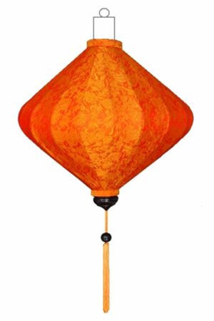 Orange silk lantern diamant