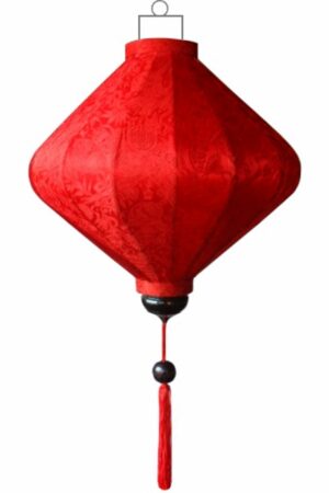 Red silk lantern diamant