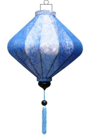 blue silk lantern diamant