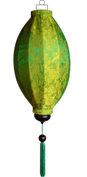 Green silk lantern mango