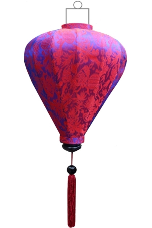 Indigo silk lantern balloon