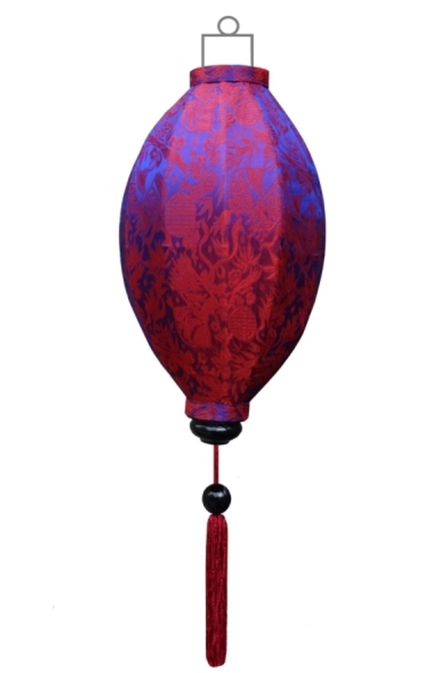 Indigo silk lantern mango