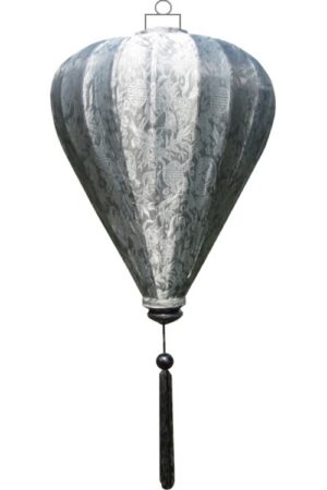 Silver silk lantern balloon
