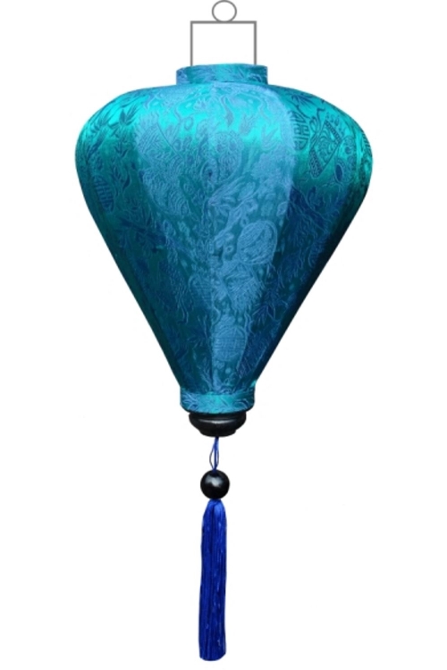 Turqoise silk lantern balloon