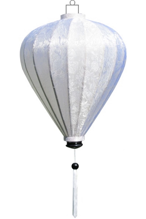 White silk lantern balloon