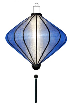 blue silk lantern diamant