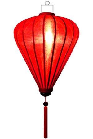 Red silk lantern balloon